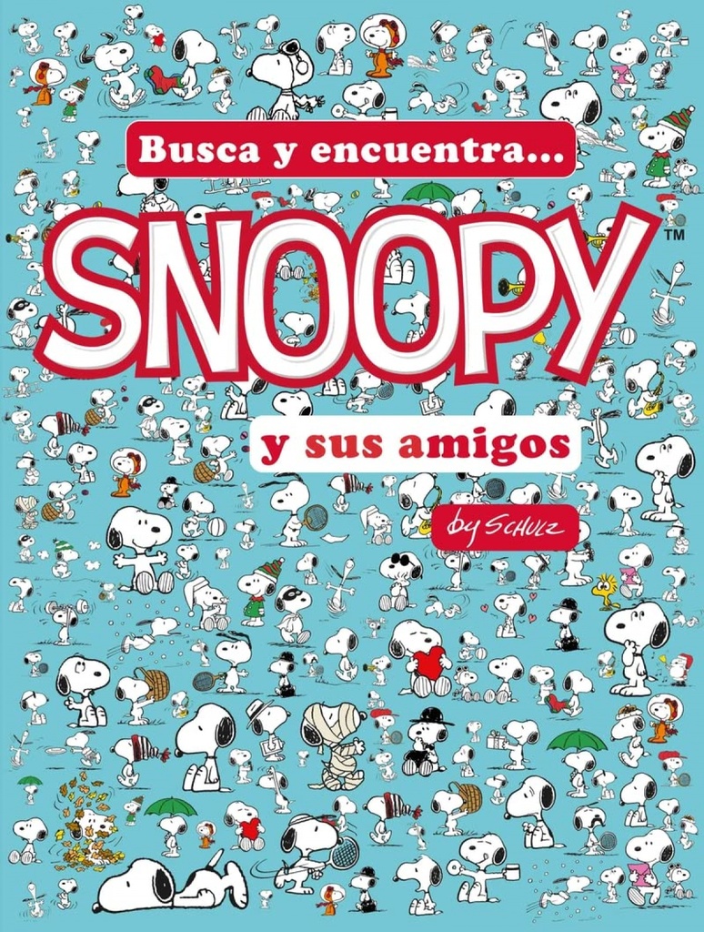 Busca y encuentra... Snoopy y sus amigos