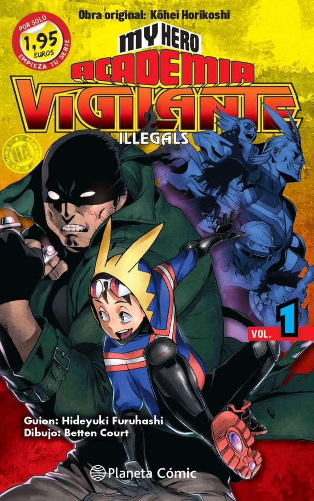 MM My Hero Academia Vigilante Illegals nº 01 1,95