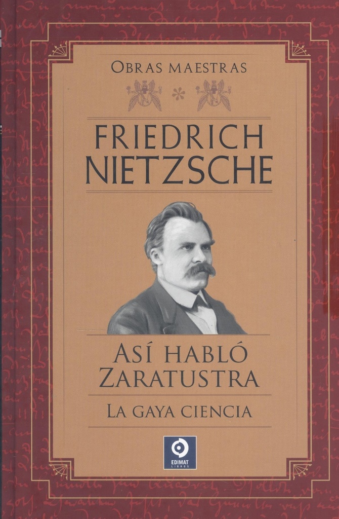 FRIEDRICH NIETZSCHE OBRAS MAESTRAS VOLUMEN I