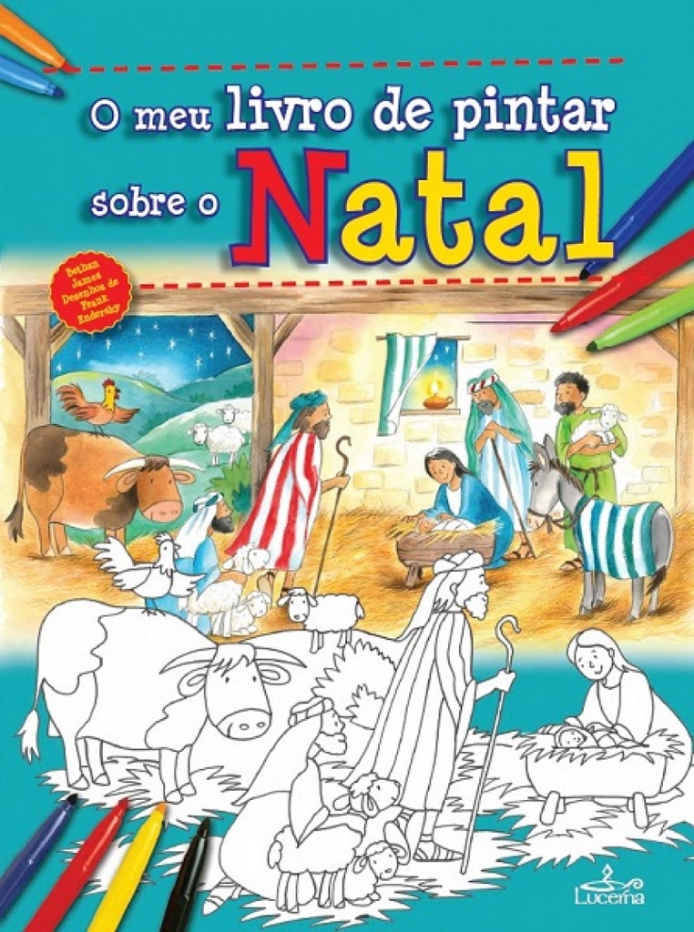 O MEU LIVRO DE PINTAR SOBRE O NATAL