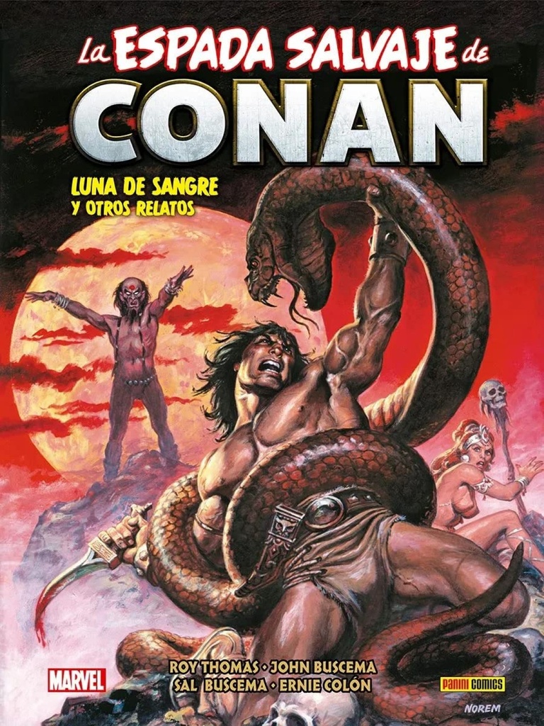 BIBLIOTECA CONAN LA ESPADA SALVAJE DE CONAN N.14