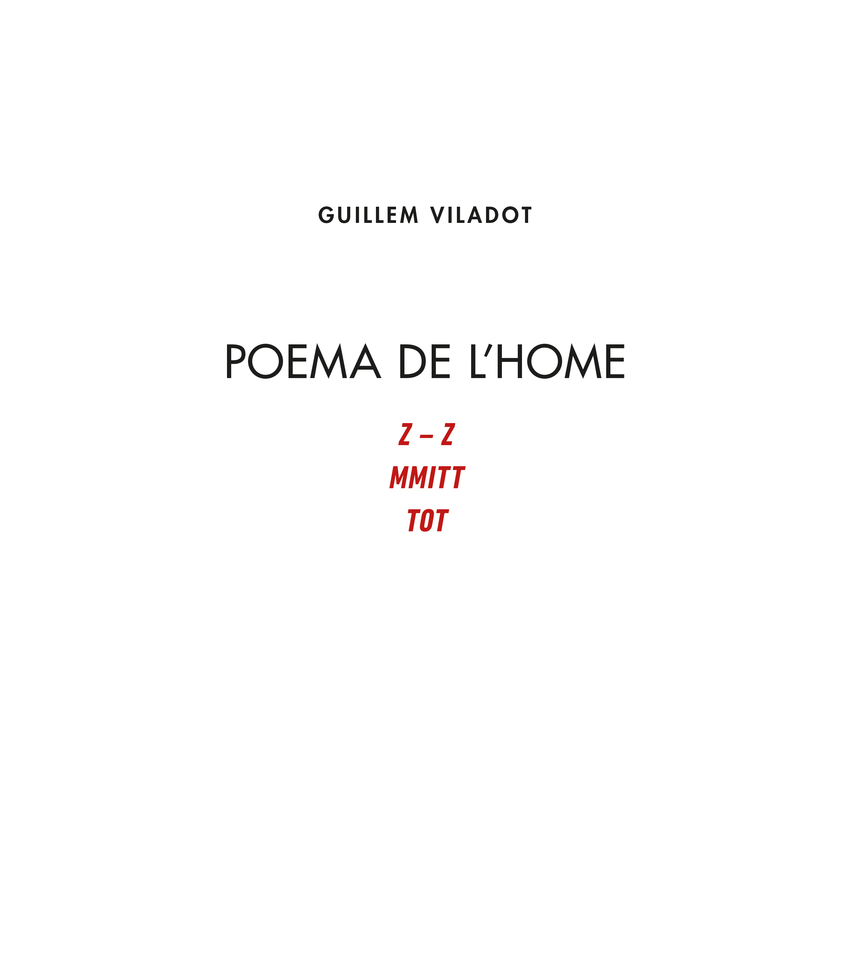 Poema de l´home