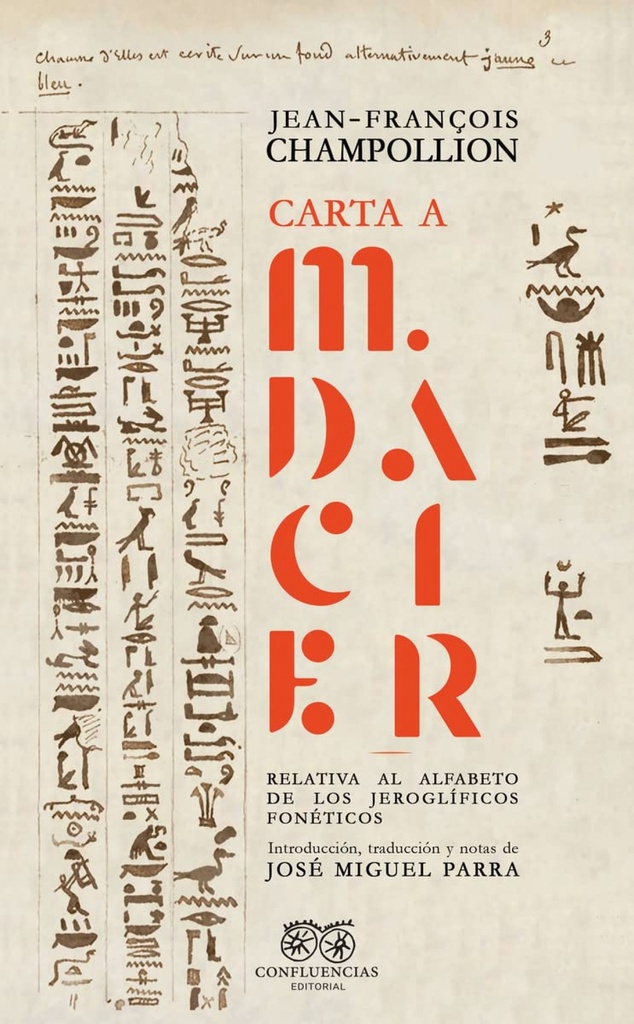 Carta A M. Dacier