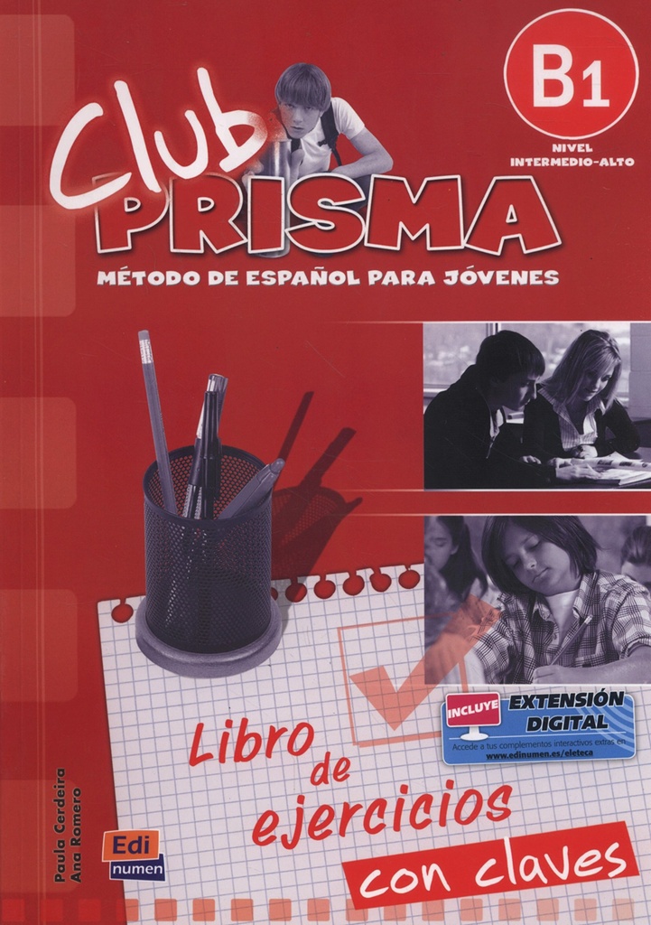 Club Prisma, B1. Libro de ejercicios