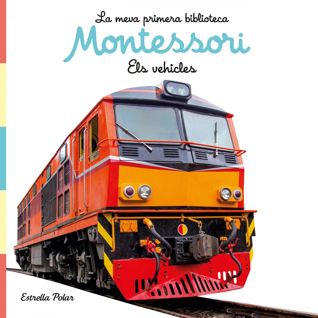 Els vehicles. Llibre de tela. La meva primera biblioteca Montessori