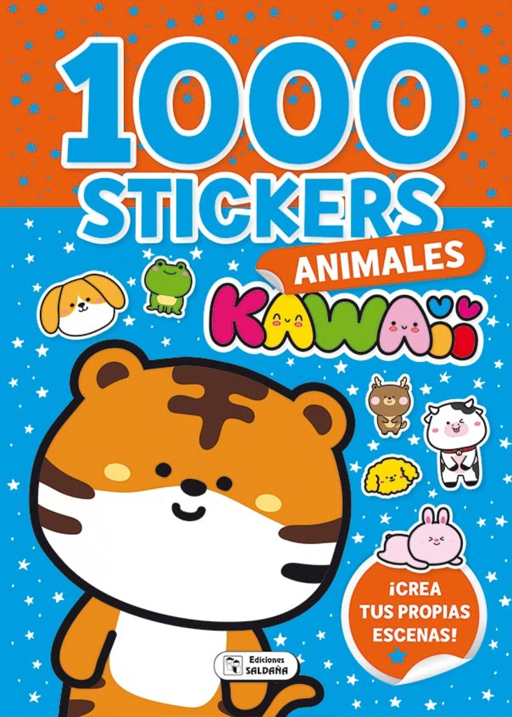 1000 STICKERS KAWAII ANIMALES