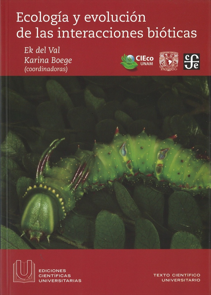 ECOLOGIA Y EVOLUCION INTERACIONES BIOTICAS