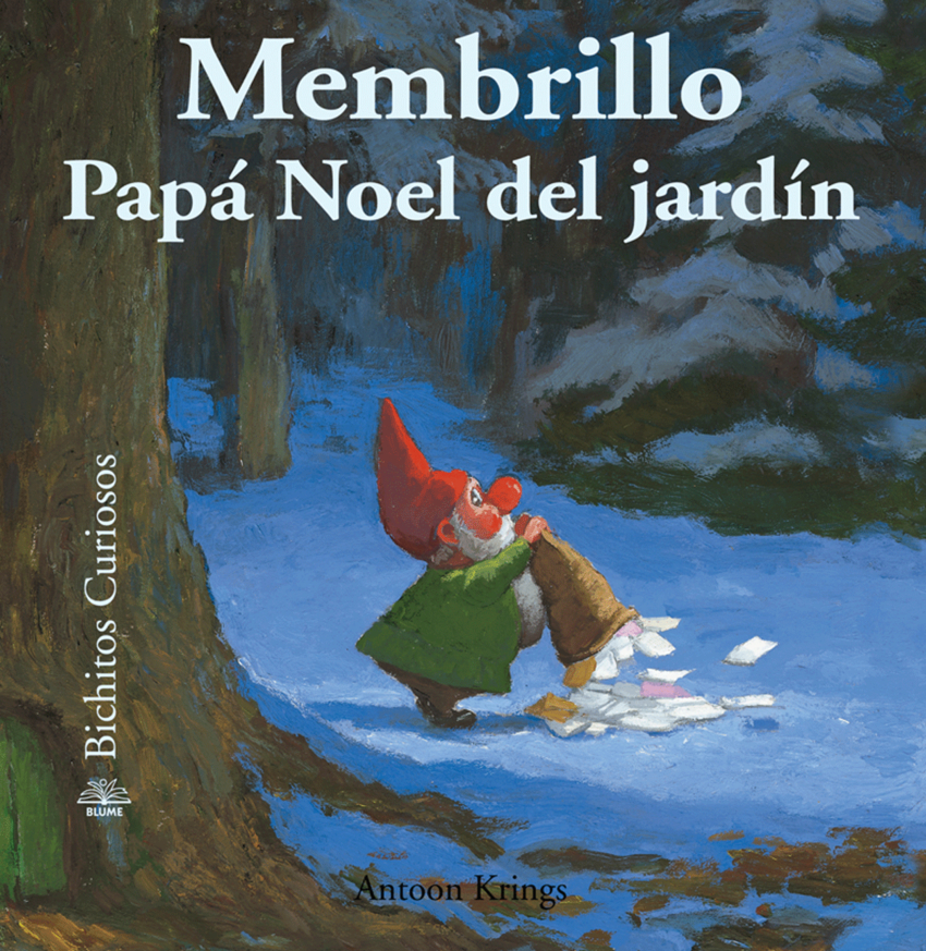 Bichitos Curiosos. Membrillo Papa Noel del jardín