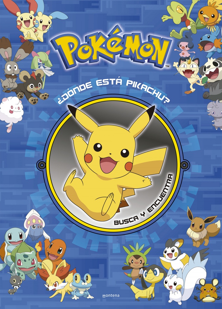 ¿Dónde está Pikachu? Busca y encuentra (Colección Pokémon)