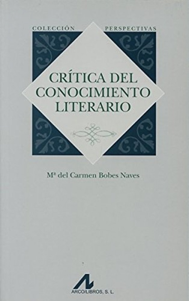 Crítica del conocimiento literario