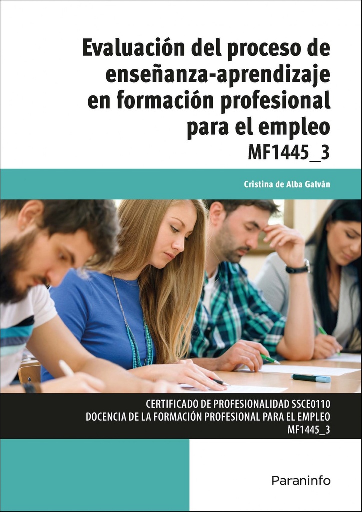 Evaluación proceso enseñanza-aprendizaje formación profesional para el empleo