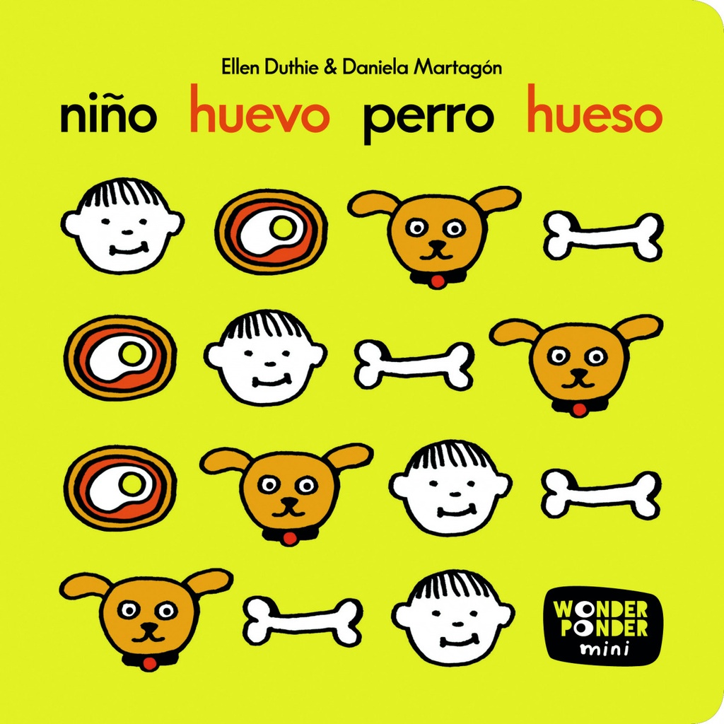 NIÑO HUEVO PERRO HUESO