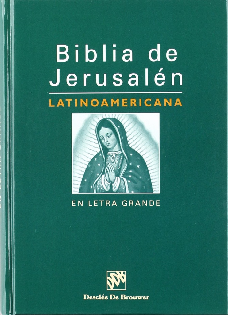 Biblia de jerusalén latinoamericana en letra grande