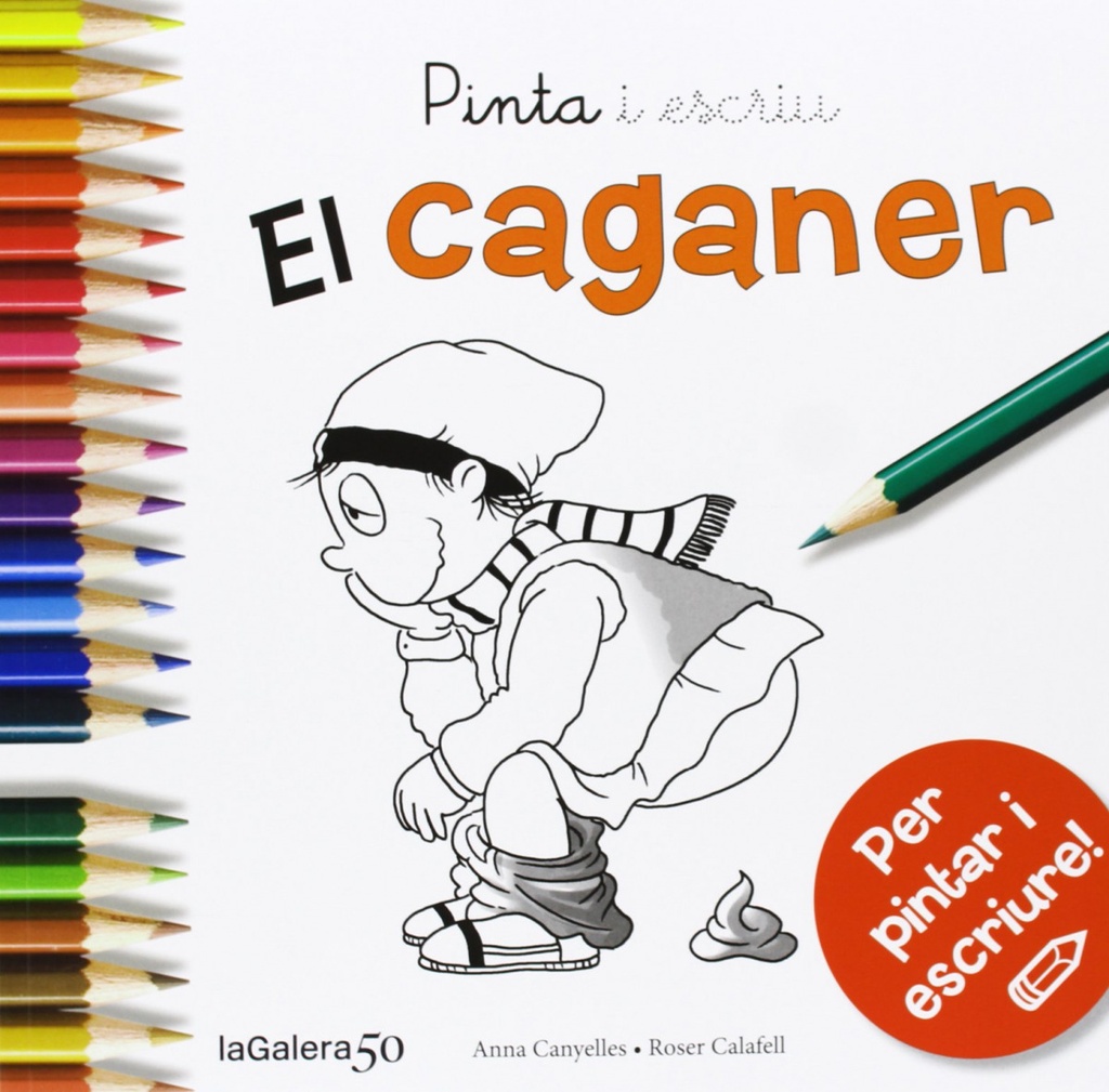 Pinta i escriu El Caganer