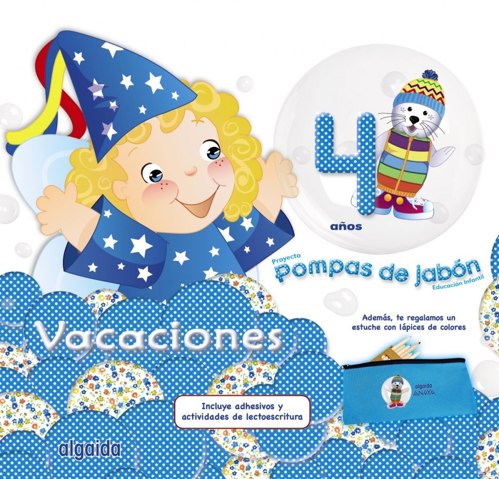 Vacaciones pompas de jabón 4 años