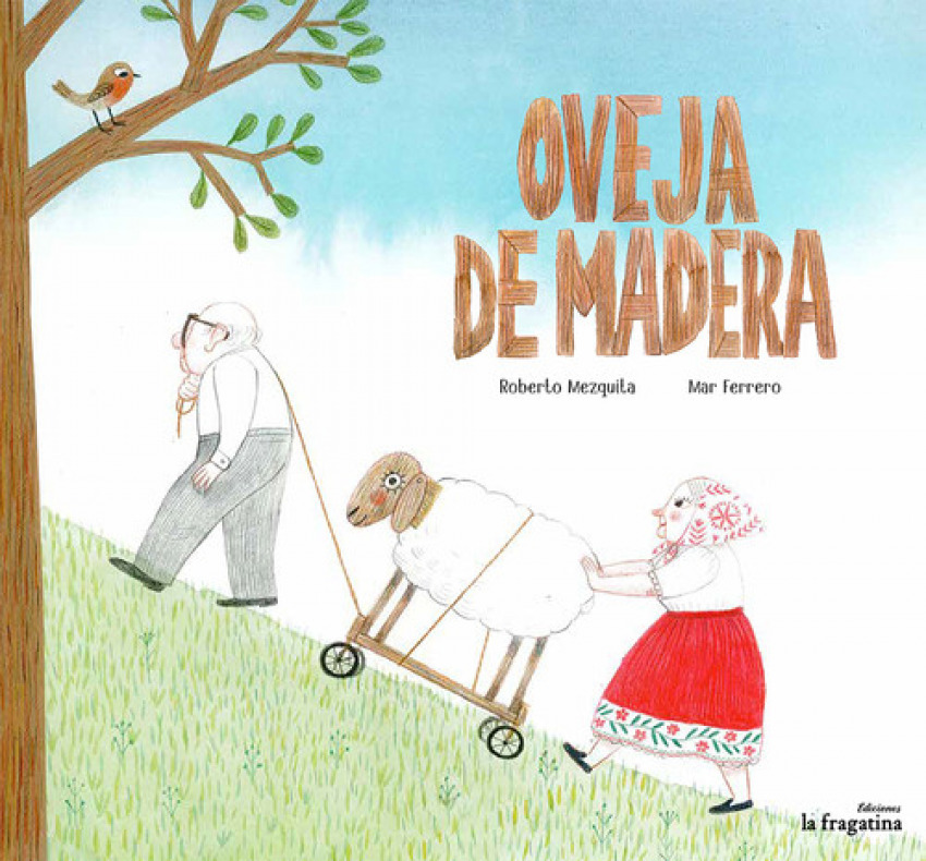 Oveja de madera