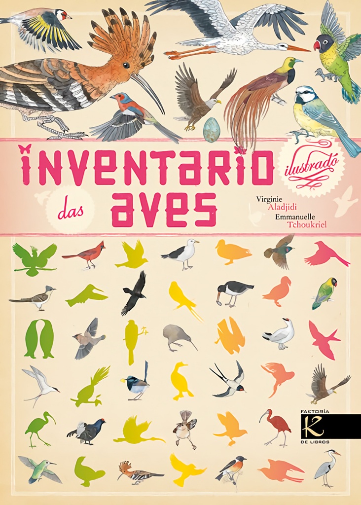 Inventario ilustrados das aves