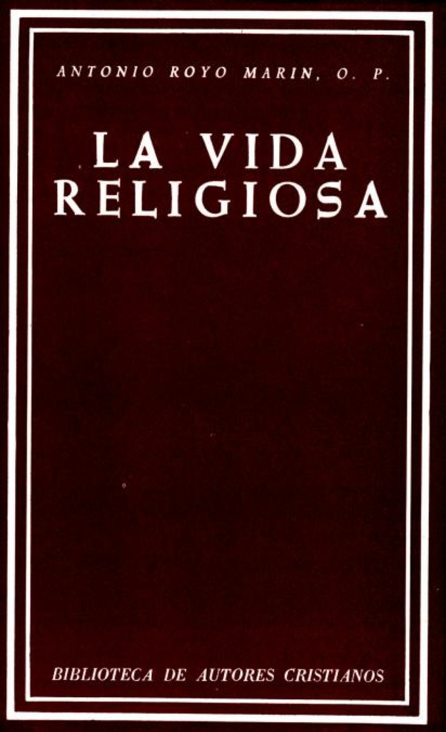 La vida religiosa