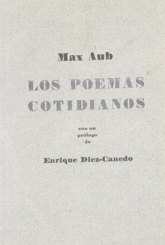 áLos poemas cotidianos