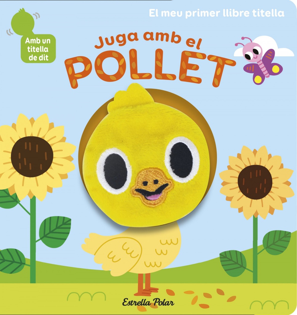 Juga amb el pollet. Llibre titella