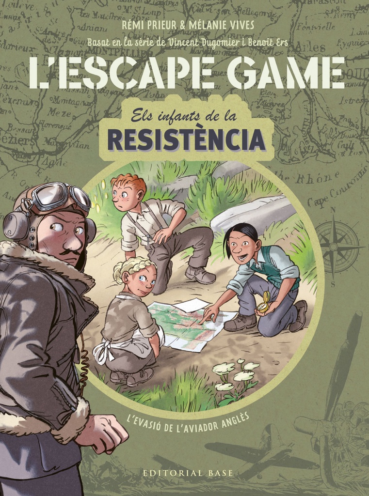 Escape Game. Infants de la Resistència . L´evasió de l´aviador anglès