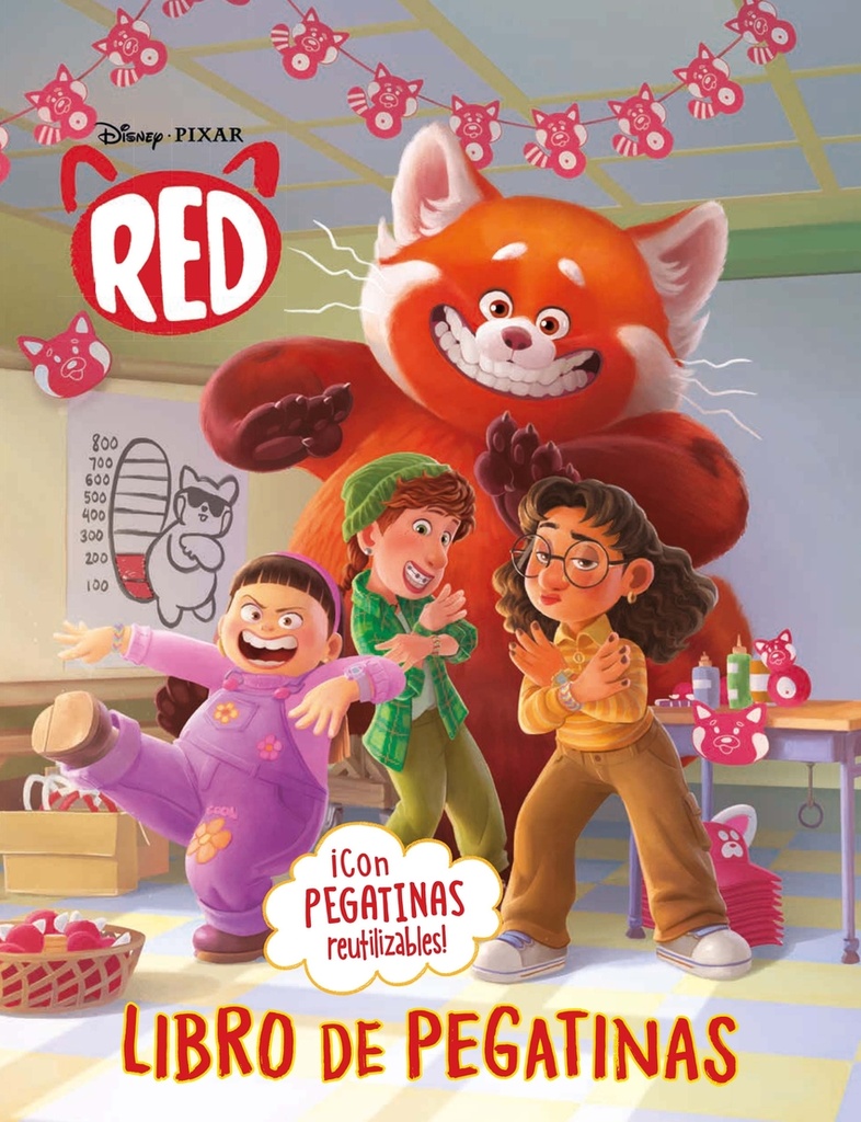 Red. Libro de pegatinas