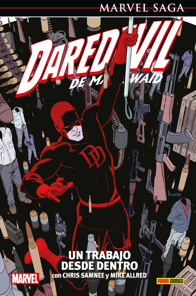 Marvel saga daredevil de mark waid 4. un trabajo desde dentro