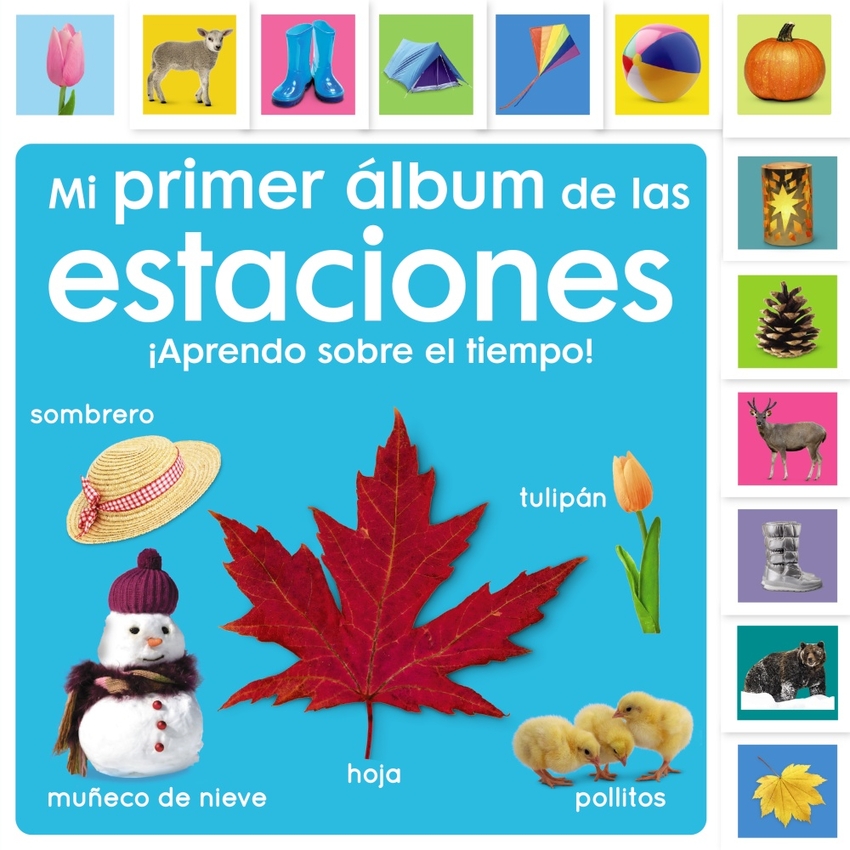 Mi primer álbum de las estaciones. ¡Aprendo sobre el tiempo!