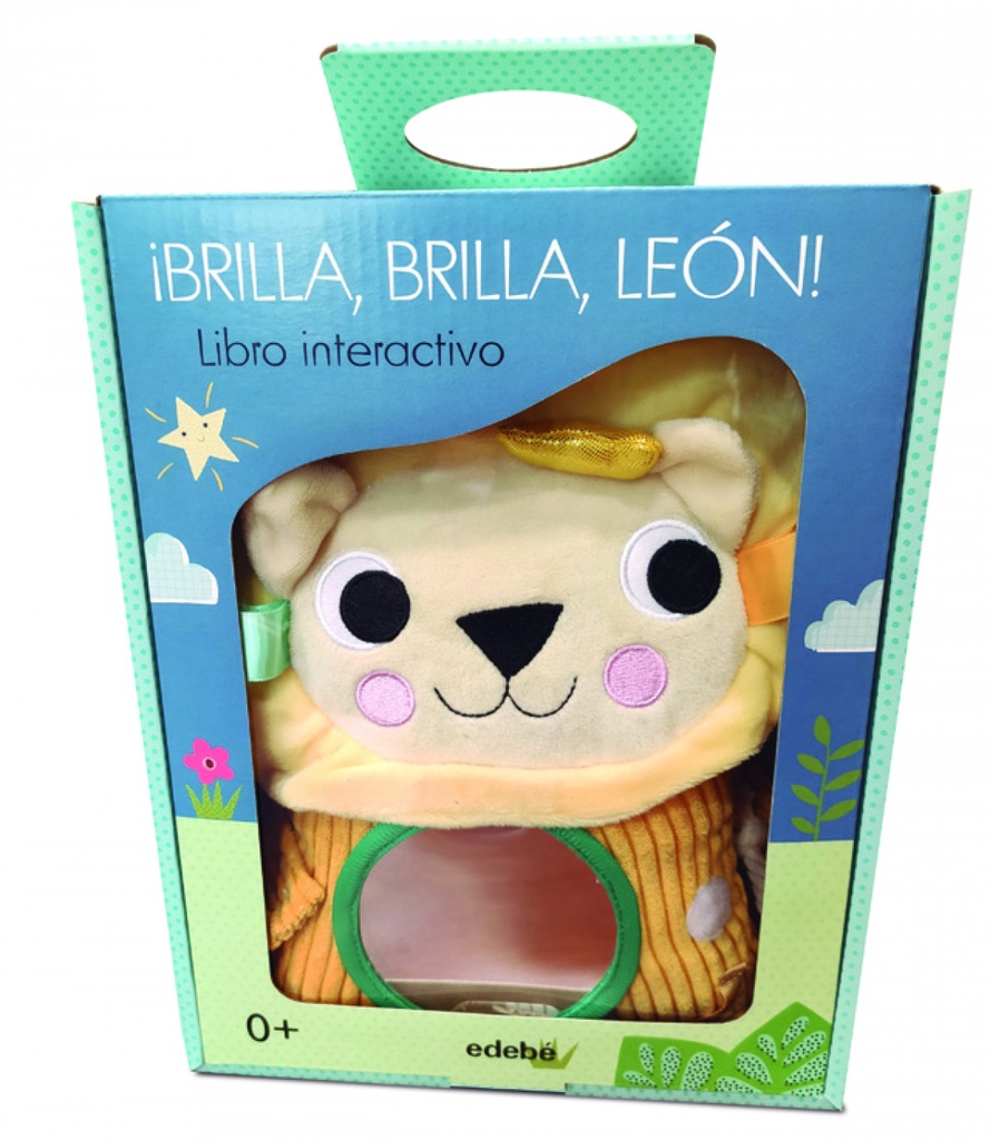 ¡Brilla, brilla, león! Libro interactivo para bebés