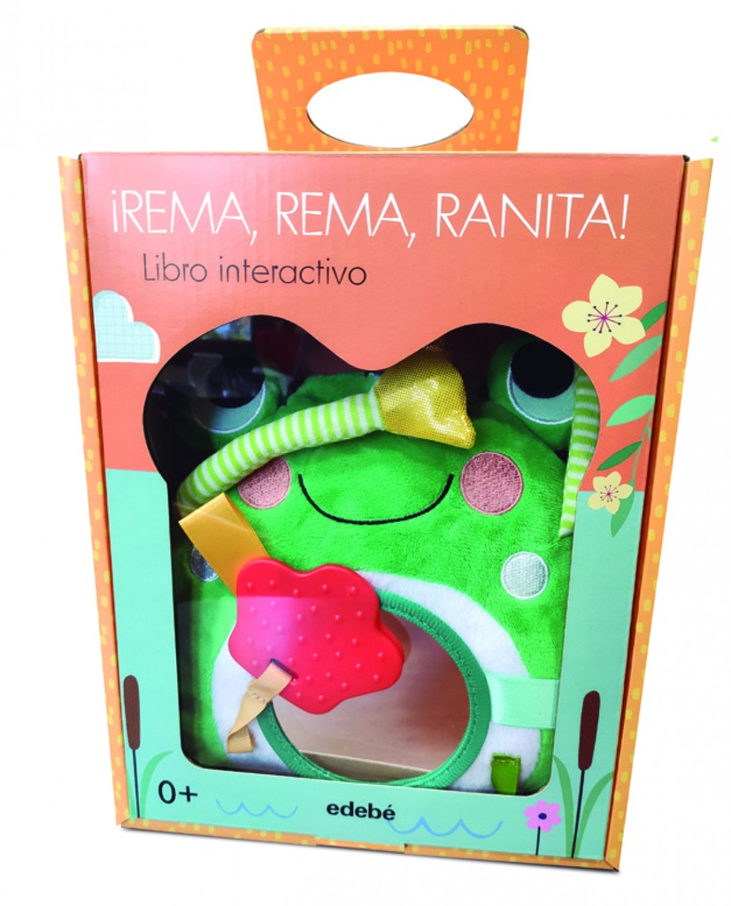 ¡Rema, rema, ranita! Libro interactivo para bebés