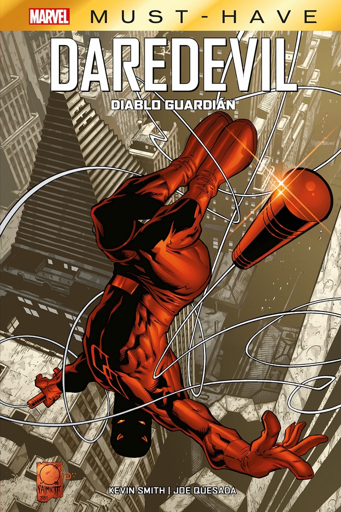 marvel must have daredevil. diablo guardián