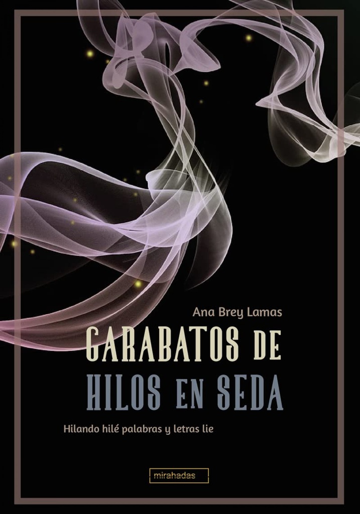 Garabatos de hilos en seda