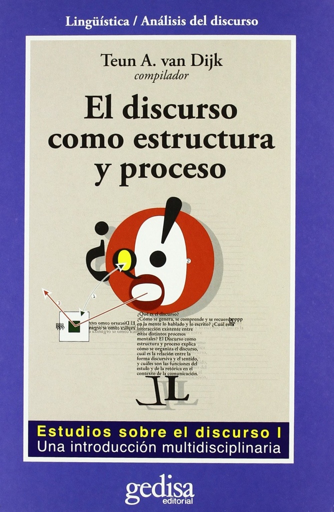 Discurso Como Estructura Y Proceso, El