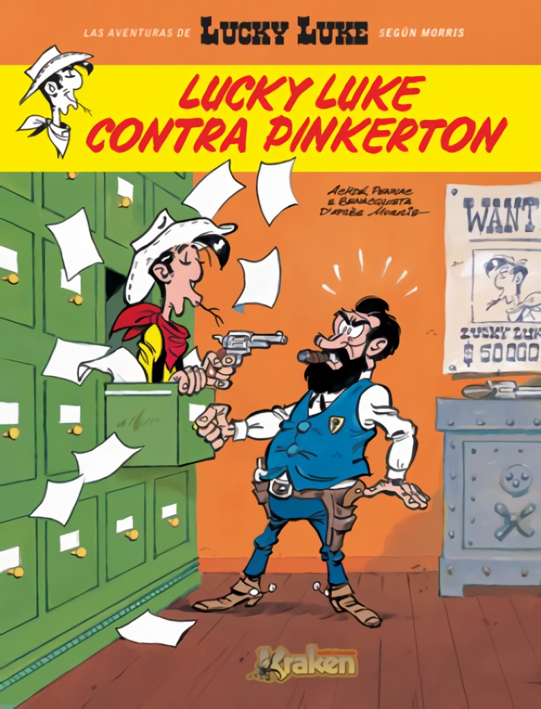 Lucky Luke, 1 Contra Pinkerton