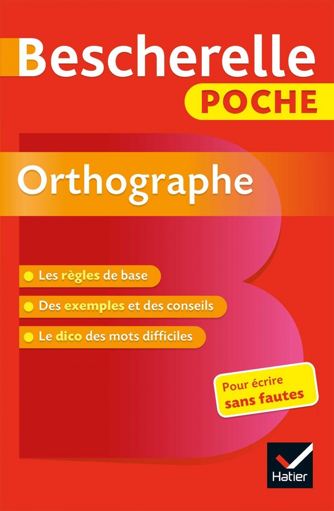 Bescherelle Poche Orthographe