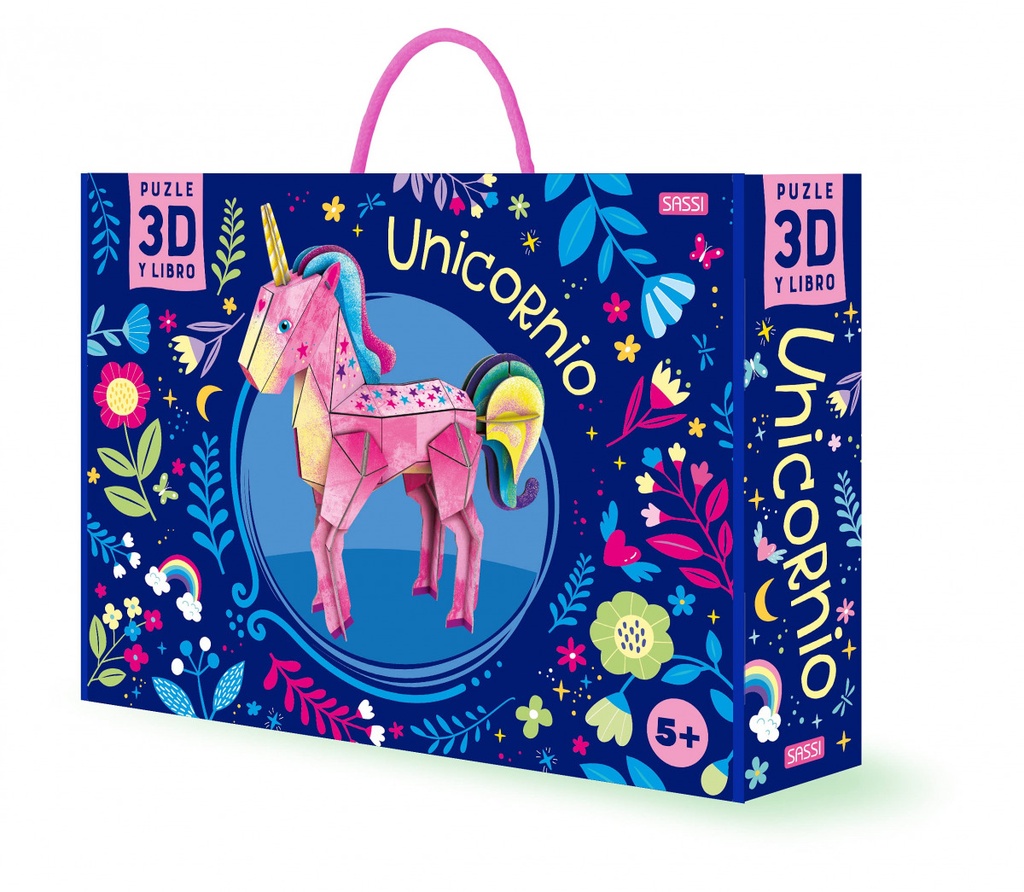 Unicornio. 3D Niños. Con maqueta. Edic. ilustrado (Español)