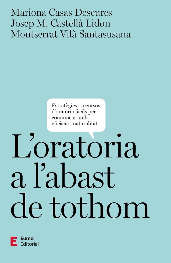 L´oratòria a l´abast de tothom