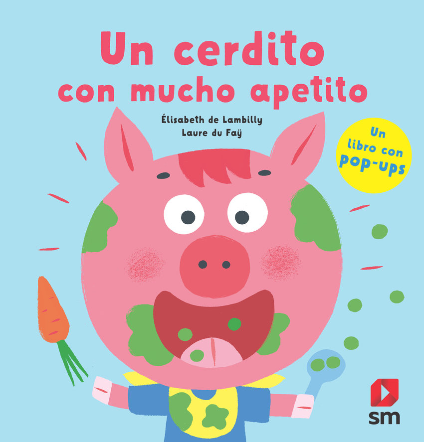 Un cerdito con mucho apetito