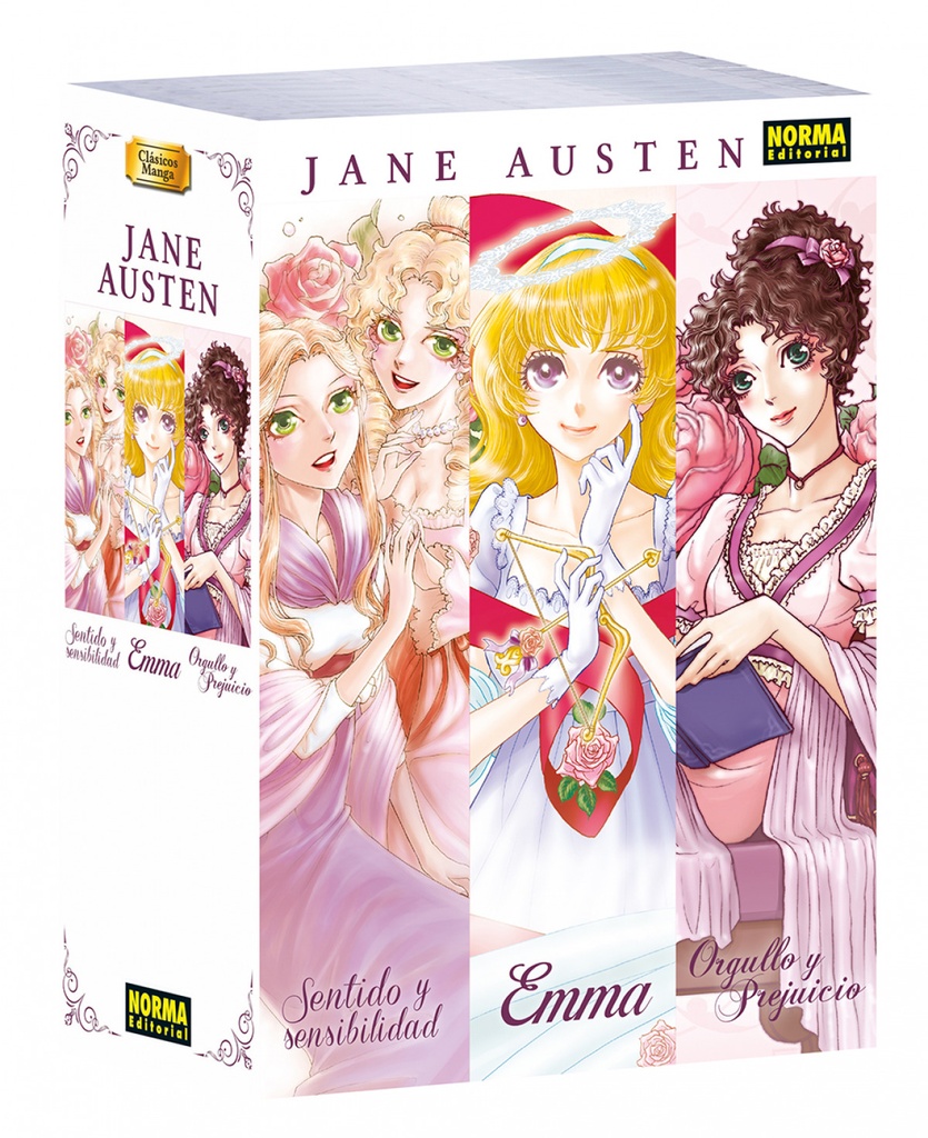 PACK CLASICOS MANGA: JANE AUSTEN