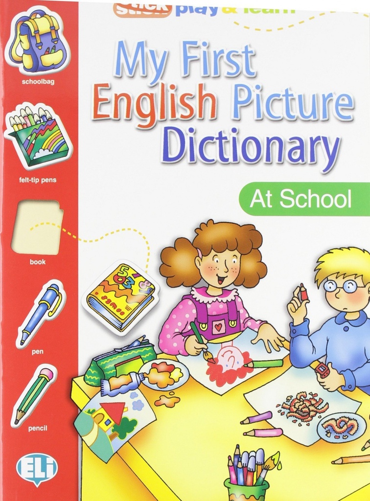 My first english picture dictionary at school