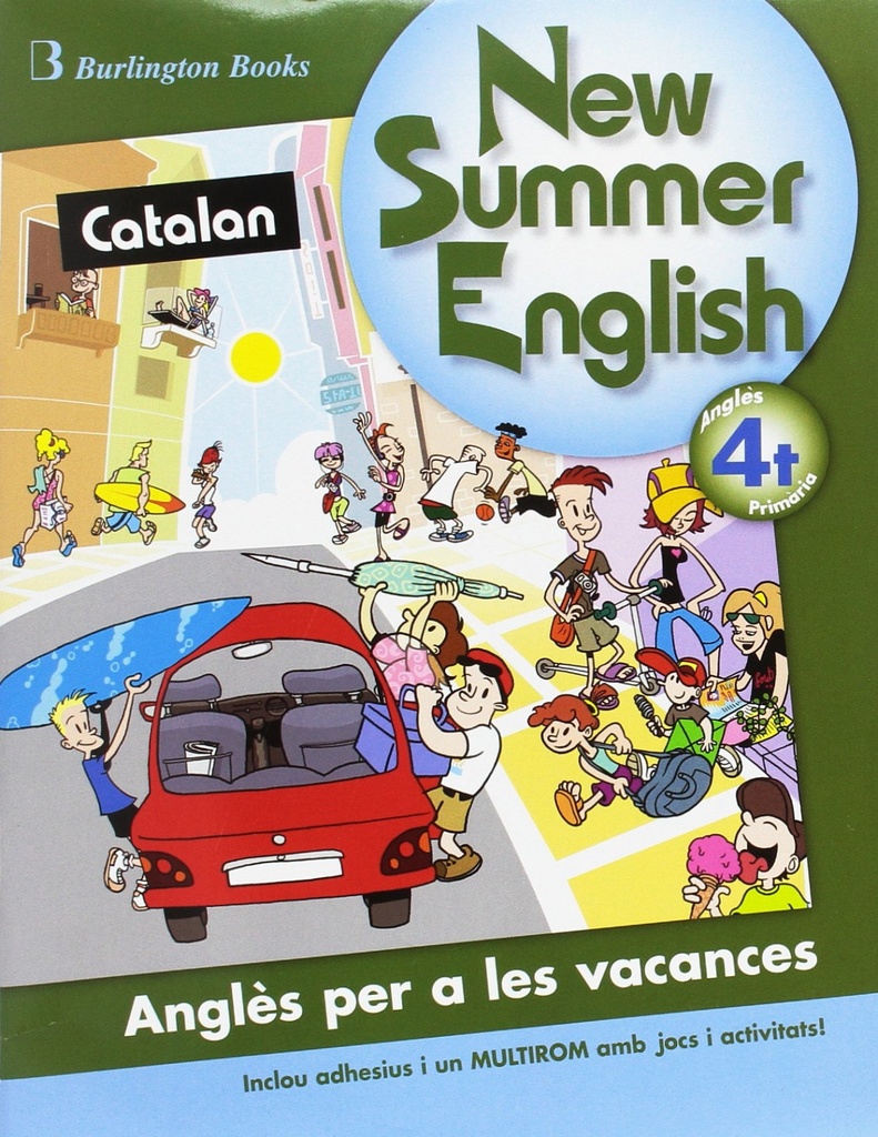 Summer english alum+cd 4 primaria catala