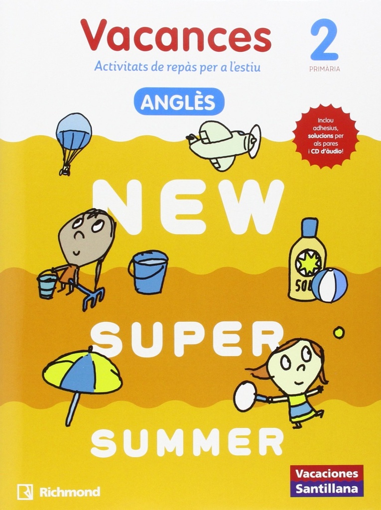 new super summer 1 catalan book+cd