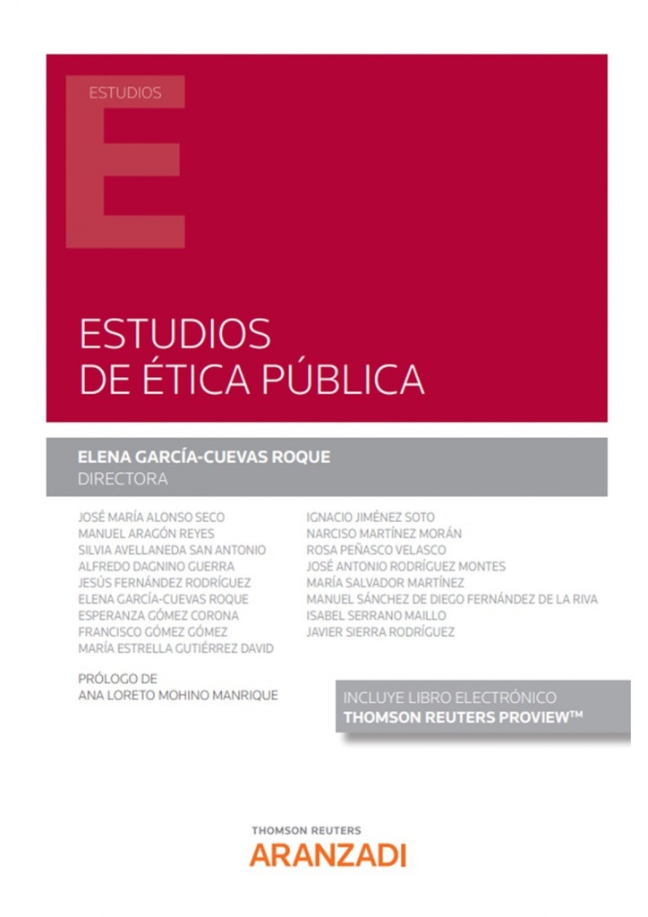 Estudios de Ética Pública (Papel + e-book)