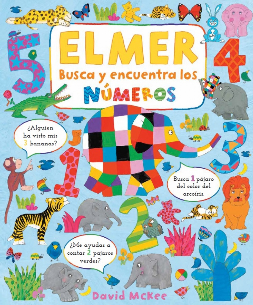 Busca y encuentra los numeros de elmer