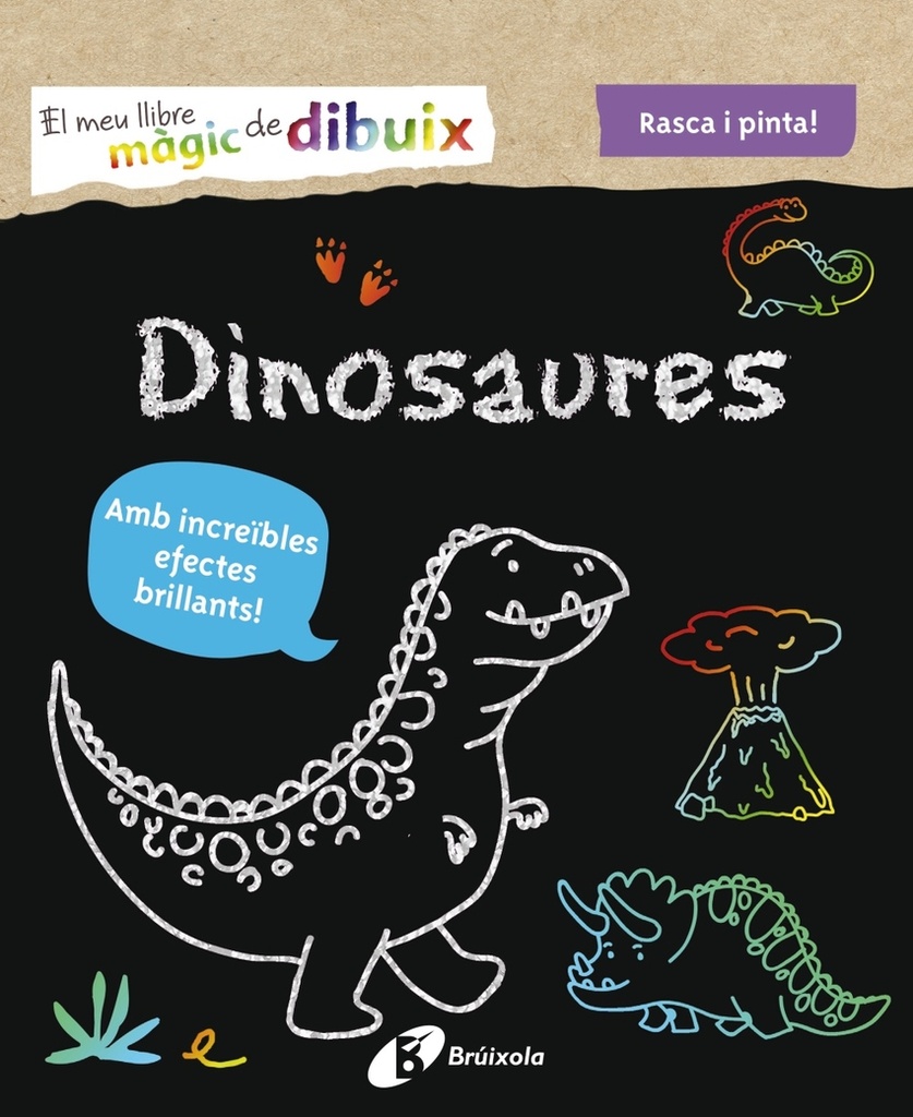 El meu llibre màgic de dibuix. Dinosaures