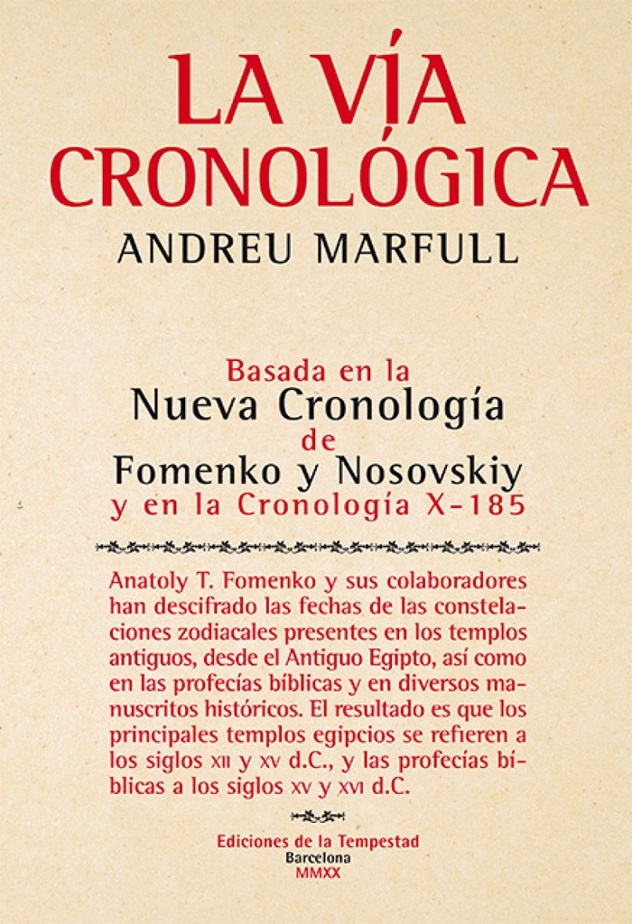 LA VÍA CRONOLÓGICA