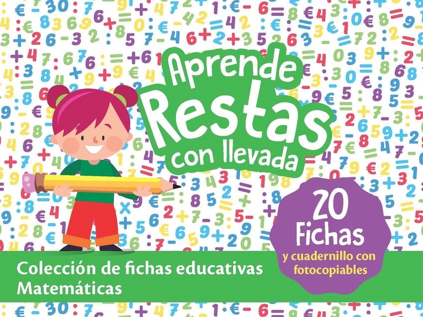 Cajas Educativas. Matemáticas: Aprende restas con llevada.