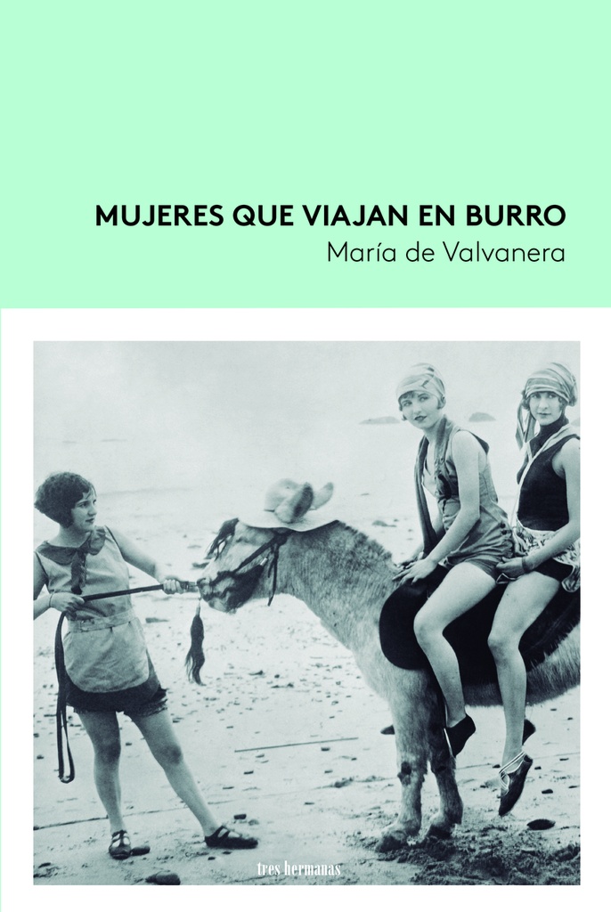 Mujeres que viajan en burro