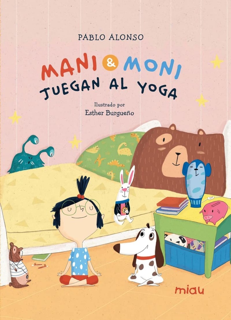 Mani y Moni juegan al yoga