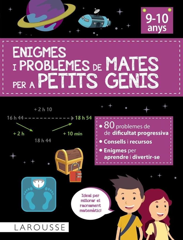 Enigmes i problemes de mates per a petits genis (9-10 anys)